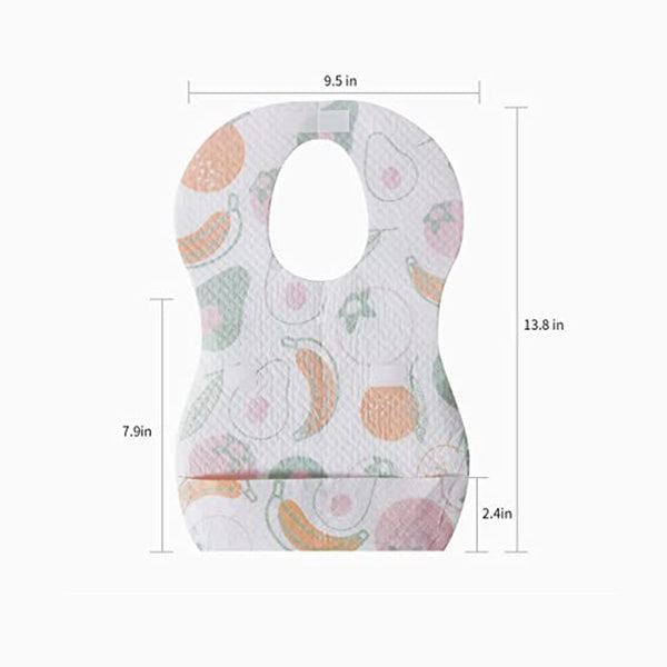 Disposable Baby Bibs (20 pcs)