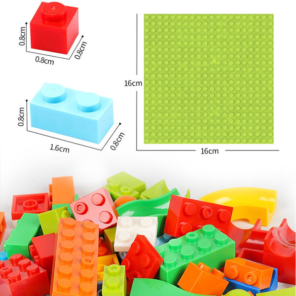 Building Blocks Bricks Set (165/330pcs)