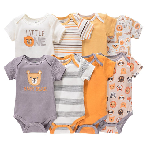 4Pcs Newborn Bodysuit Baby Boy