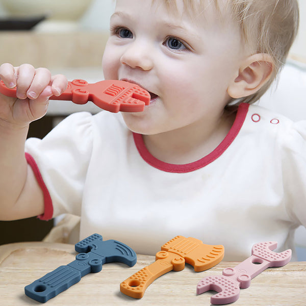 Silicone Teether Natural Rubber Sensory