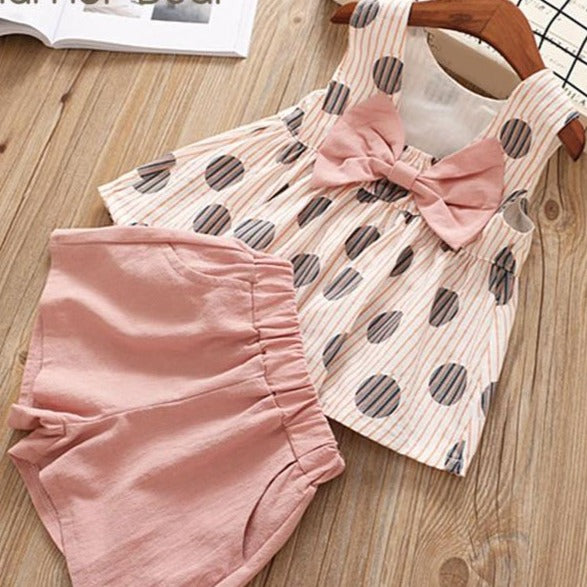 Tops & Shorts Pants (2Pcs)